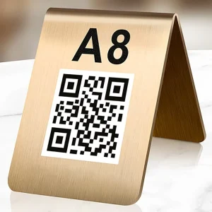 Reserved Table Sign Stainless Steel