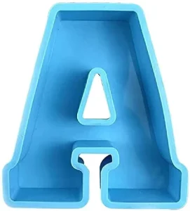 Resin Molds Silicone Letter Resin Mold 26 English Letter Mold Alphabet Letter Mold Silicone Mold for Resin