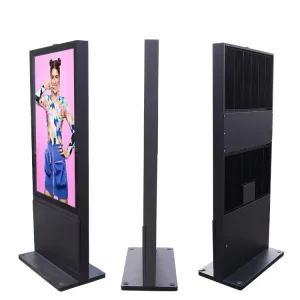 Retail Outdoor Electronic Advertising Player LCD Digital Posters Signs Digital Signage Waterproof Vertical Subway Elevator