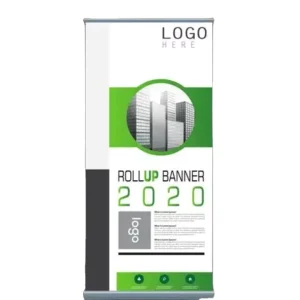 Retractable Roll up Banner with Aluminum Stand Digital Printing Trade Show Promotion Banner for Tradeshows & Giveaways
