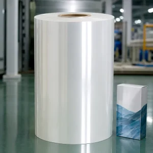Rigid Gloss BOPP Thermal Laminating Film With Anti Scratch Medical Grade for Supermarket and Promotion Printed Packaging