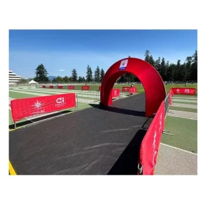 Road Advertising Mesh Fencing Signs Steel Crowd Control Barrier Barricade Banner Covers
