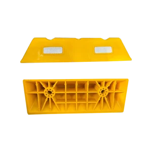 Road Safety Separator Lane Dividers Plastic Wheel Chock Parking Wheel Stopper
