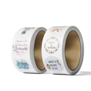 Roll Bible Self Adhesive Sticker Gift Decoration Envelope Sealing Sticker Customizable Sticker