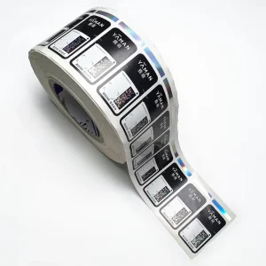 Roll Label Custom Logo Vinyl Waterproof Sticker Roll Label Printing Service Customized Self adhesive Labels