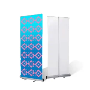 Roll-Up Banner Stands Promotion and Advertising Aluminum Retractable Pop-Up Standing Banner With Logo and Stand