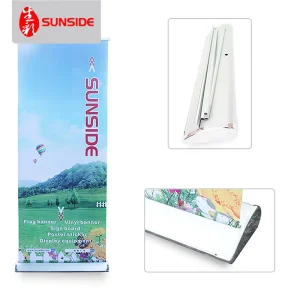 Roll up Banner Advertising Display 85*200cm Aluminum Roll up Display Stand Retractable Rollup Banner