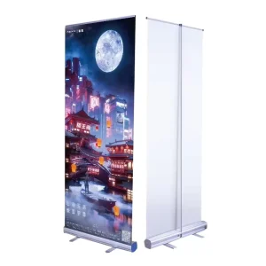 Roll up Banner Custom Size Pull up Banners Promotions 85×200 Aluminum Frame Portable Printed Stand up Banner