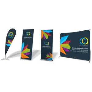 Roll up Banner Stand Rollup Standee Aluminum Roll up Stand Retractable Banners for Advertising