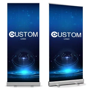 Roll up Banner Wind Resistance Roll up Banner Stand Custom Advertising Flags Printed Feather Banner