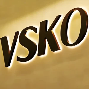Romantic DC Powered Backlit LED Signs 3D Metal Letters for Wedding Office Home Event Backdrop Decoration Party Sign Board