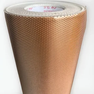 Rose Gold Perforated Film Luminous Characters for Night and Day
