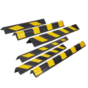 Rubber EVA PVC Corner Guards Anti collision Strips Thickened Garage Wall Reflective Warning Strips Traffic Facilities