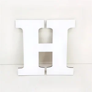 Rubysub Home or School Decoration Character Wooden Made Letters for Daily Preliminary Education