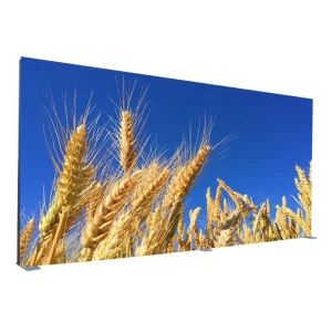 SEG Aluminum Light Box Slim Frameless Fast Assemble Double Sided Fabric LED Floor Standing Weatherproof Advertising Lightbox