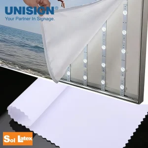 SEG Light Box Advertising Printing Stretch Blank Sublimation Backlit Fabric Roll