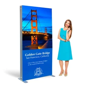 SEG Light Box Double Sided Fabric LED Lightbox Advertising Banner SEG Light Box Exhibition