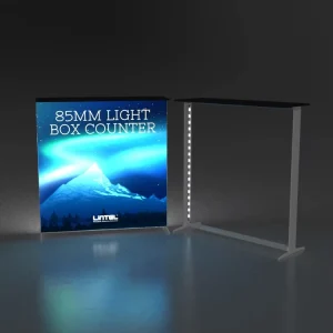 SEG Light Box Fabric Display Counter Tradeshow Display Stand Easy Install Lightbox Booth Stand Promotion Table
