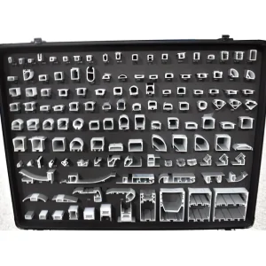 Sample Box of Aluminum LED Profile Channel with PC Lens Diffuser and Accessories for LED Aluminum Profile