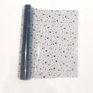 Scratch resistant Friction resistant Soft 14mic Thick PET Holographic Foil Laser Film Leather Rainbow Finish Solvent Resistant