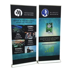Scrolling Banner Promotional Pop up LED Banner Light for Roll up