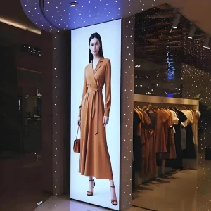 Seg Display Backlit LED Textile Tension Fabric Light Box Advertising Aluminum Profile Frame Lightbox for Product Display