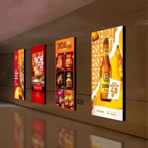 Seg Fabric Backdrop Seg Backdrop LED Backlit Fabric Light Box Display Stand Exhibition Light Box