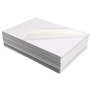 Self Adhesive A3 A4 Printable Glossy Photo Sticker 100gsm Water Based Resin Coated Inkjet Paper Sheet