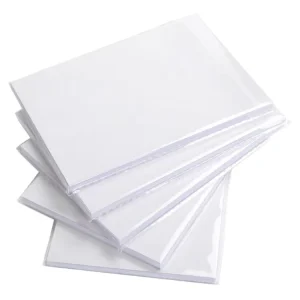 Self Adhesive A3 A4 Printable Glossy Photo Sticker 100gsm Water Based Resin Coated Inkjet Paper Sheet