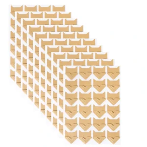 Self Adhesive Acid Free Paper Triangle Photo Corner Stickers 10 Sheets 240 for Scrapbooking & DIY Picture Albums