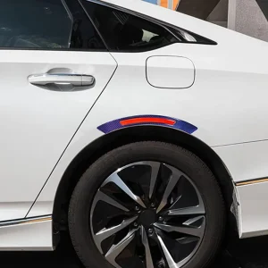 Self Adhesive Anti Collision Strip Wheel Brow Protection Car Sticker Safety Warning Reflective Color Change Car Decal