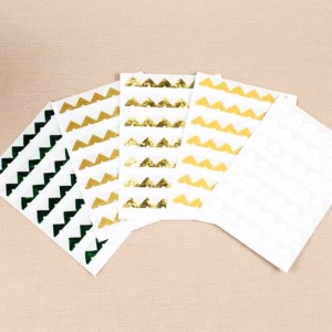 Self Adhesive Color Photo Corner Stickers Scrapbooking Decorative Paper Accessories