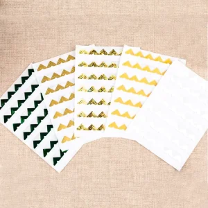 Self-Adhesive Color Photo Corner Stickers Scrapbooking Decorative Paper Accessories
