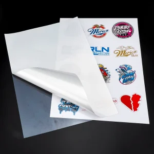 Self-Adhesive Glossy Matte A4 8.5″x11″ Yupo Sticker Paper Inkjet Printable Sticker Vinyl Pvc with clear Plastic Back