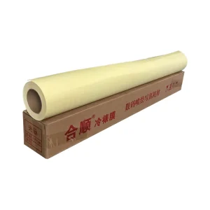 Self Adhesive Glossy Transparent Cold Lamination Film for Poster Protection Waterproof UV Resistant Tear Resistant
