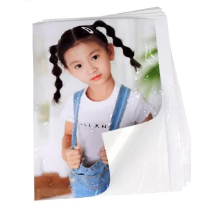 Self Adhesive High Glossy A3 A4 115gsm Sticker Photo Paper Color Inkjet Printing Photo Paper