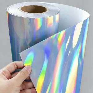 Self Adhesive Hologram Laser PP Label Material for Thermal Transfer Waterproof Untearable Scracth Resistant
