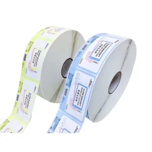 Self Adhesive Label Waterproof Stickers and Labels for Food and Cosmetic