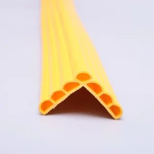 Self-Adhesive PVC Modern Corner Protector Strip Customizable Length Anti-Collision Right-Angle Edge Hospital