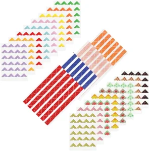 Self Adhesive Photo Corners Stickers Acid Free Photo Mounting Corners for Scrapbooks Memory Books DIY Picture Album