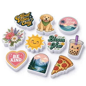 Self Adhesive Production Waterproof Vinyl Sticker Custom Shape Die Cut Paper Printing Sticker