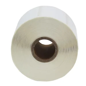 Self Adhesive Thermal Paper Based Thermal Transfer Label Rolls Washable Customizable Supermarket Use Custom Color Shape