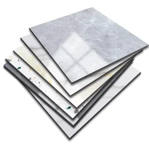 Self Adhesive Thickened Anti Slip PVC Floor Stickers Tile Like for Home Renovation Hotel Application Indoor Use SAMPLE