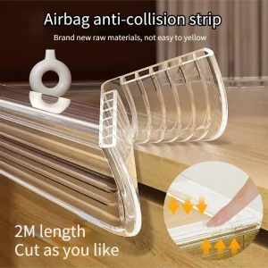 Self Adhesive Transparent Pure PVC Baby Desk Anti Collision Strip