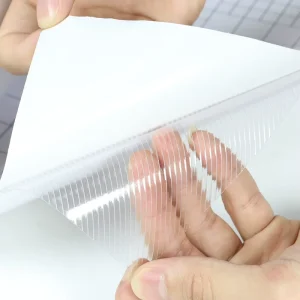Self Adhesive Twill Floor Graphic Laminating Film for Vinyl Printer