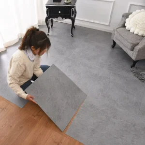 Self Adhesive Wall Stickers Luxury Vinyl Flooring Thickened Anti slip Retro Tile Renovation Furniture Decoration Floor Stickers