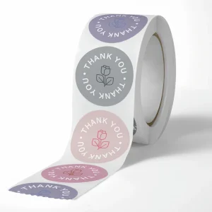 Self adhesie Labels adhesive Roll Logo Label Stickers Paper Waterproof Custom Stickers Adhesive Sticker Water Proof Customized
