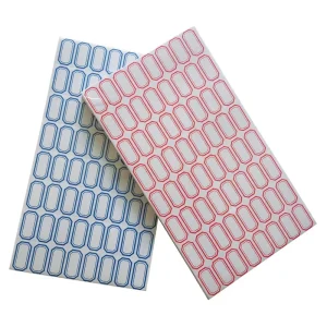 Self adhesive Adhesive Paper Stickers Rectangle Shape Business & Shopping Use Office Supplies Price Classification Name Stickers