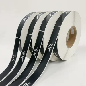 Self adhesive Roll Logo Label Stickers WaterProof Customized Paper Waterproof Durable Packaging Roll Sticker Labels