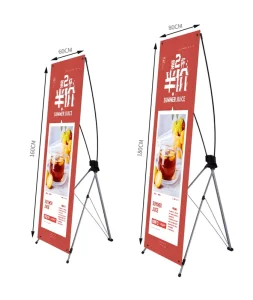 Shanghai Chungkong Hot Selling Promotion X Banner Stand Strengthen Type Banner Stand